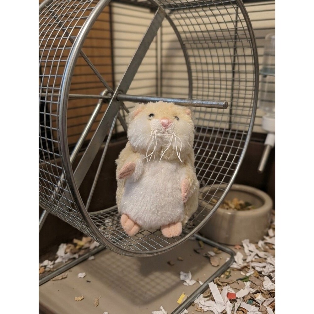 GANZ WEBKINZ MAZIN’ HAMSTERS SUNSHINE 4" PLUSH STUFFED NO CODE